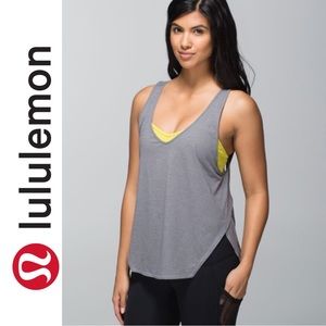 Lululemon Seek the Heat Grey Tank top